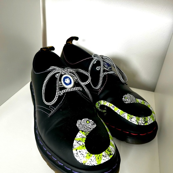 Doc martens X Beetlejuice collaboration shoes Sz US 11 - Picture 1 of 8